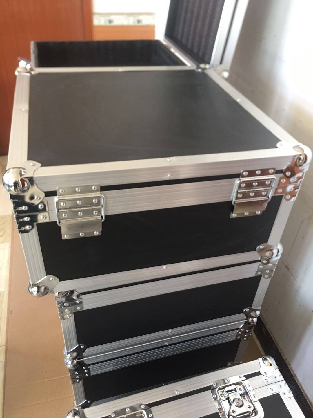 正品铝箱定做铝合金箱子 定制航空箱工具箱仪器箱拉杆箱周转箱包